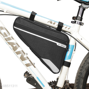Good price outdoor bike front frame triangle bag bicycle accessories