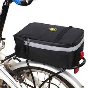 Factory price waterproof bicycle rear seat bag bike rack bag cargo bag