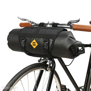 Premium quality waterproof bike handlebar bag bike front bag for cycling