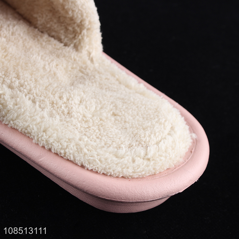 High quality women's winter home slides indoor slippers scuff slippers