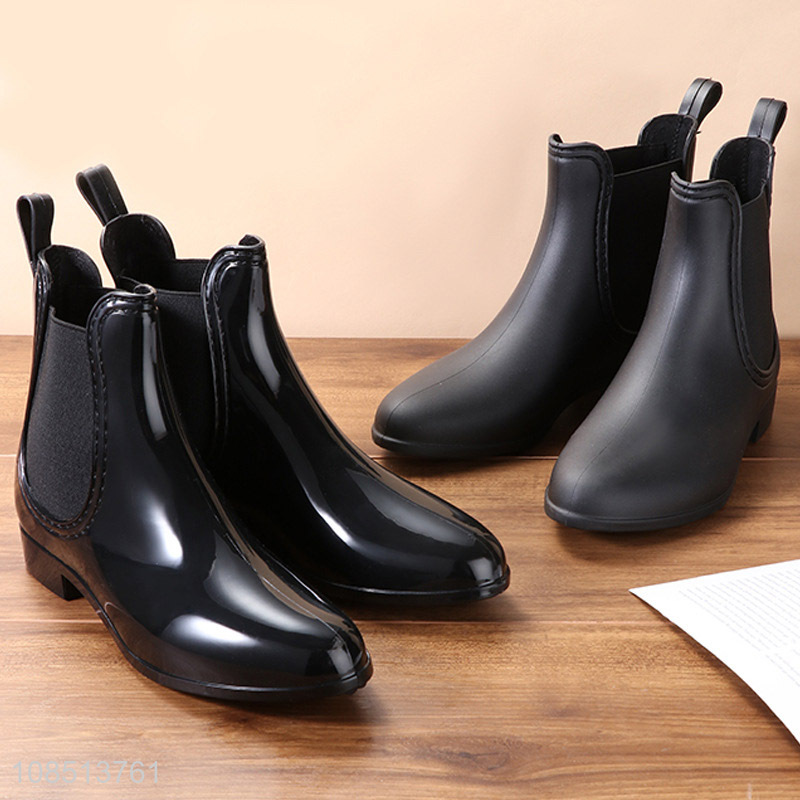 China wholesale female rain boots waterproof women pvc rain boots