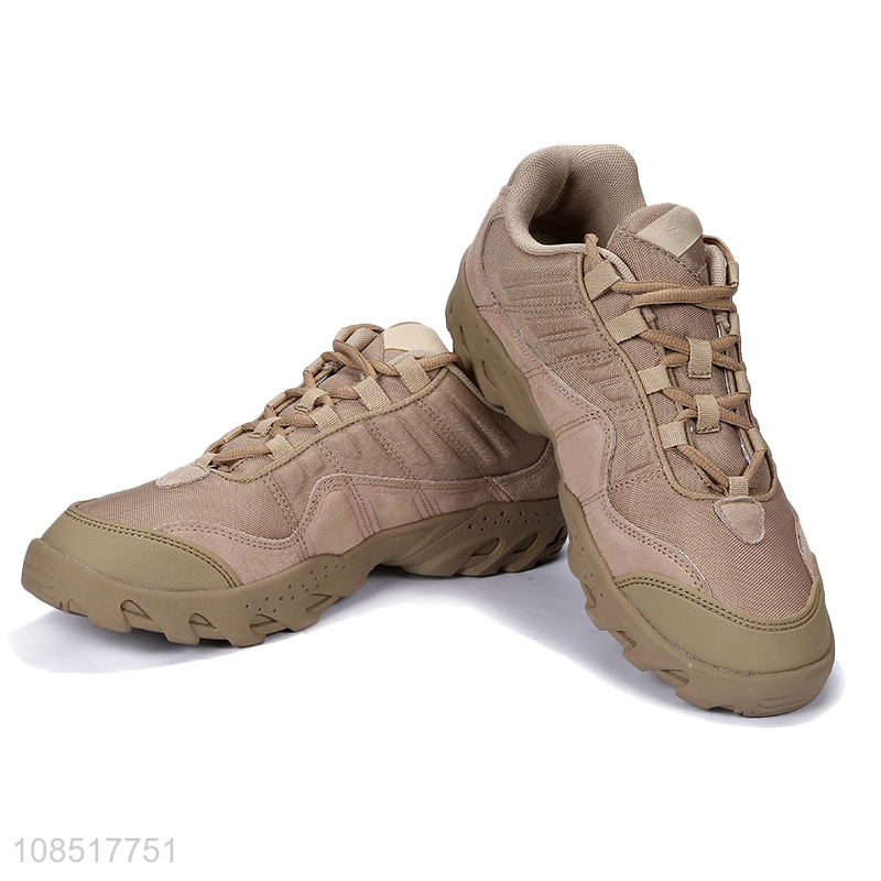 Wholesale lightweight outdoor hiking boots desert boots for men