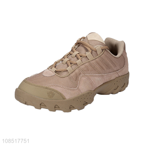Wholesale lightweight outdoor hiking boots desert boots for men