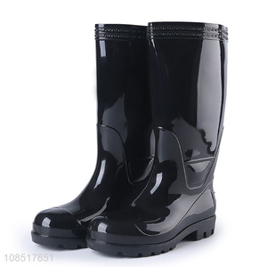 Popular products outdoor waterproof men working boots rain boots