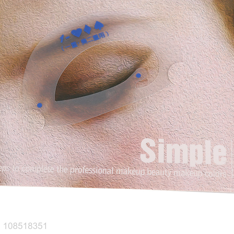 Wholesale eyeshadow stencil eye shadow template quick makeup tool