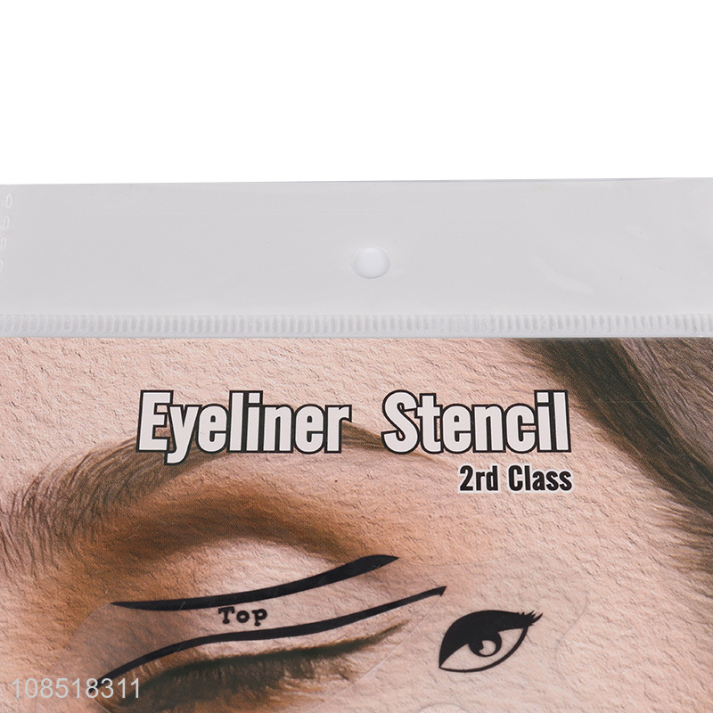 Good price reusable cat eyeliner stencil makeup stencil wholesale