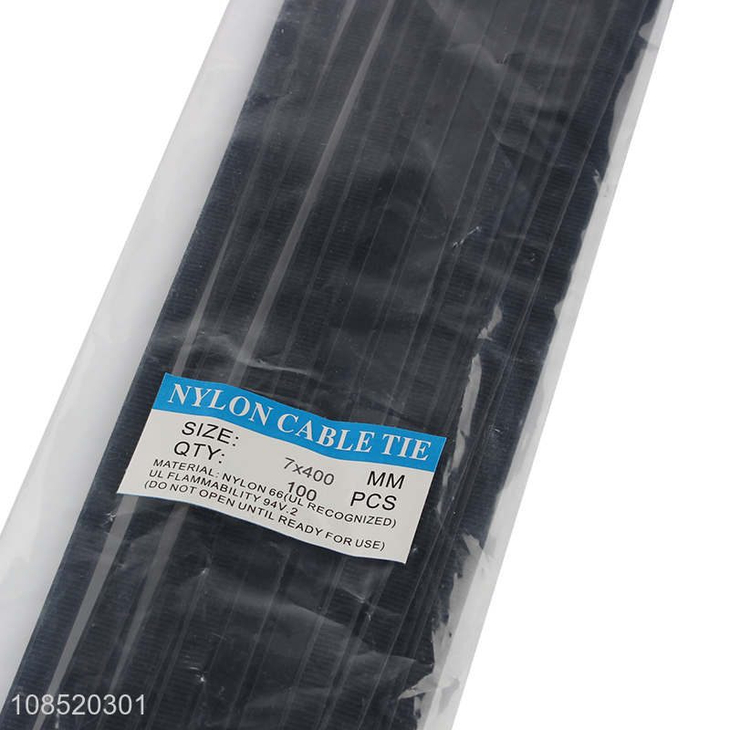 Wholesale nylon zip ties long cable ties for garage worshop