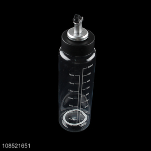 Hot selling clear glass oil bottle vinegar dispenser bottle
