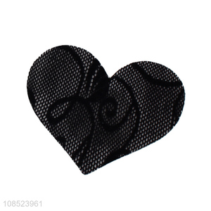 Low price lace black disposable chest sticker nipper sticker