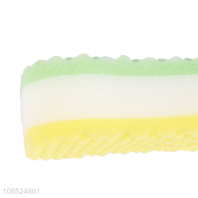 Wholesale skin-friendly bath sponge body scrubber bathing accessories