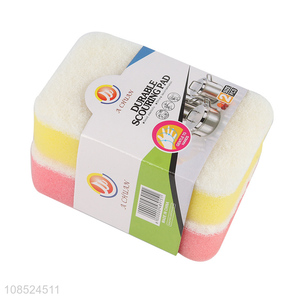 High quality cleaning sponge blocks for kitchen bathroom