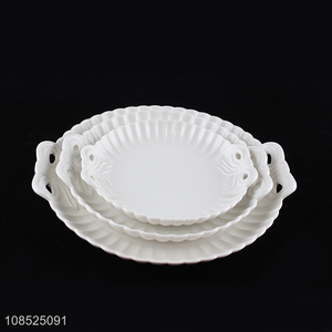 China products ceramic household dinnerware plate dish for sale