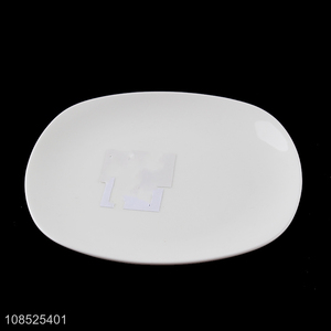 New products ceramic dinnerware plate white dishes for sale