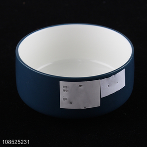 Factory direct sale round ceramic dinnerware bowl wholesale