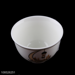 New product ceramic rice bowl porcelain cereal pasta bowl