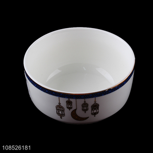 Factory supply ceramic soup bowls porcelain ramen bowls