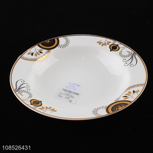 High quality dinnerware ceramic plate serving plate salad plate