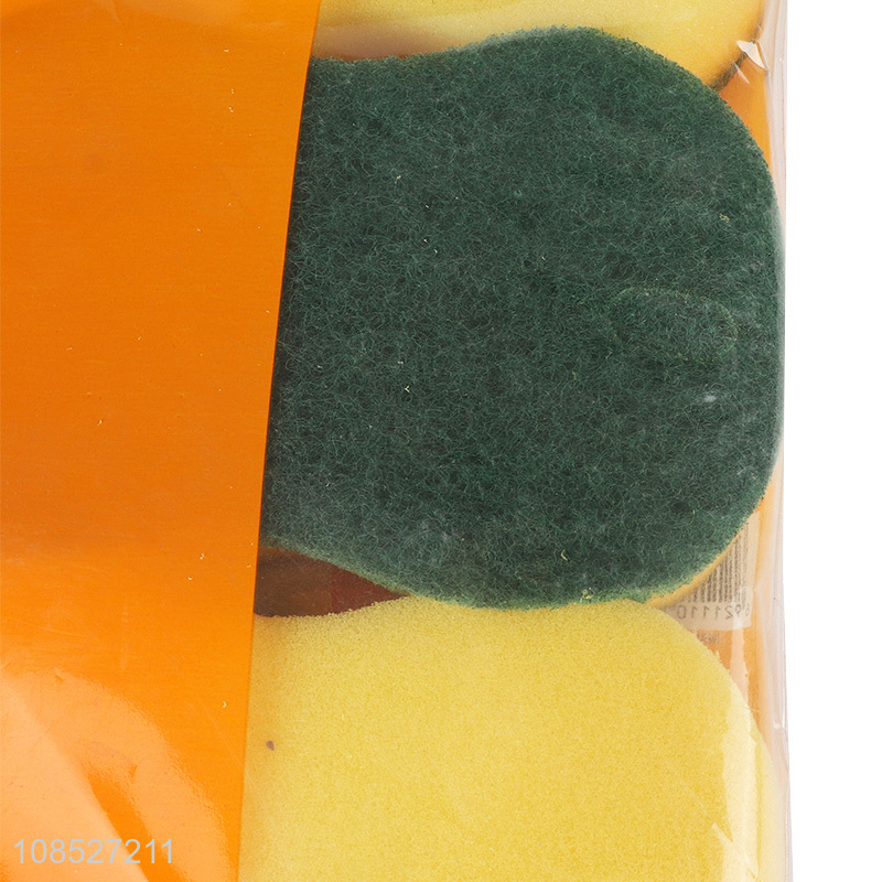 New arrival reusable 4pieces cleaning sponge for kitchen