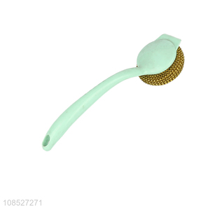 Factory supply kitchen pot brush cleaning brush with handle