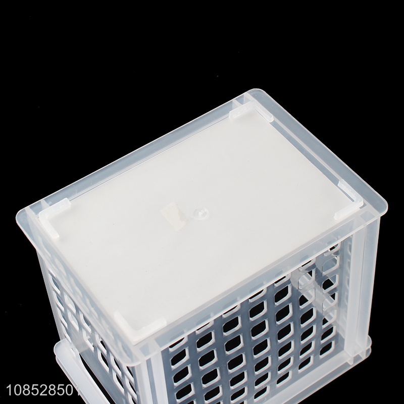 Wholesale multi-function plastic storage basket for kitchen bathroom