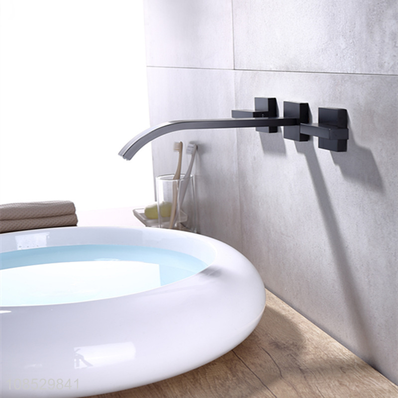 Good quality wall mounted single lever washbasin faucet face basin mixer