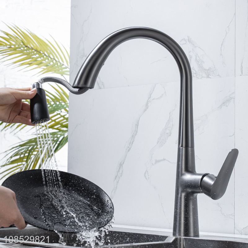 Hot selling single lever brass kitchen sink faucet sink mixer tap