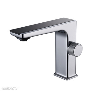 Wholesale electric basin faucet with digital display for kitchen bathroom