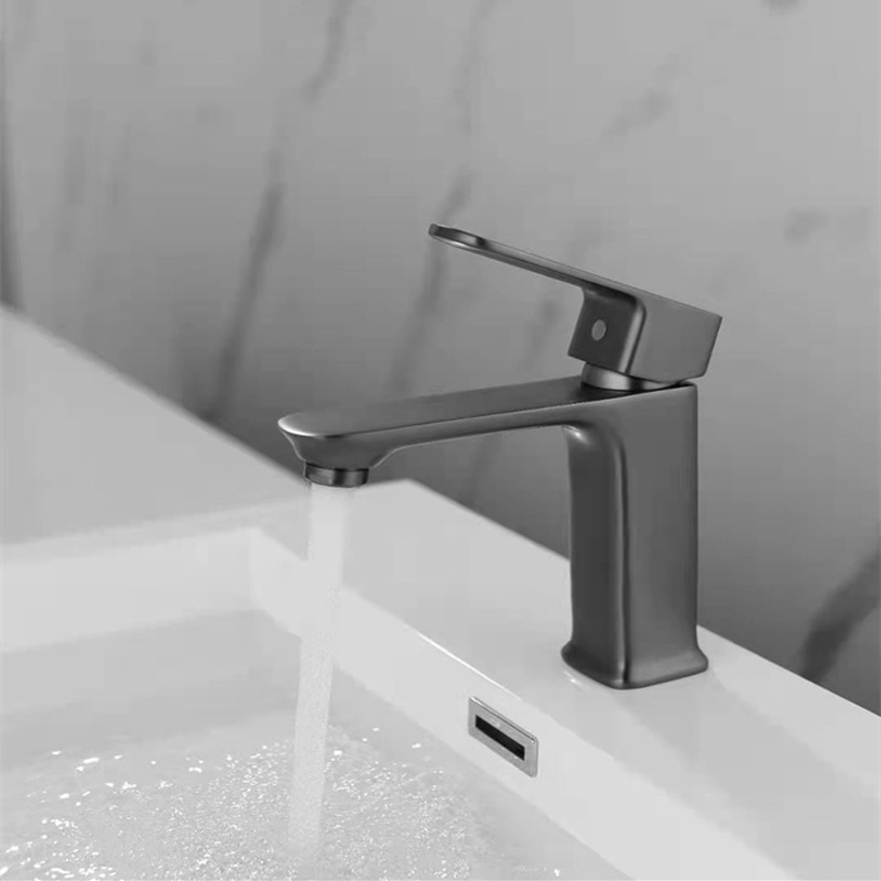 Wholesale brass single lever face basin faucet bathroom basin mixer tap
