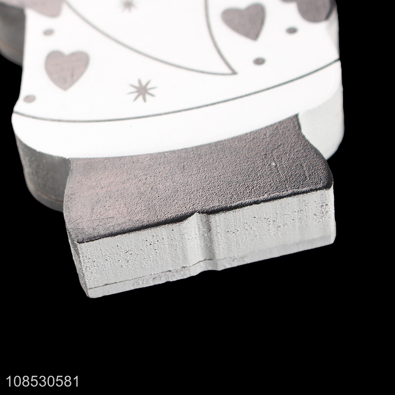 Best price wooden hanging ornaments for xmas tree decoration