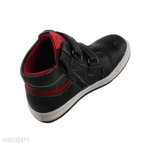 Wholesale kids sneakers pu leather walking shoes board shoes