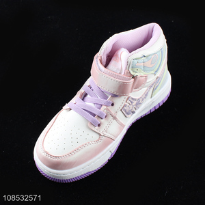 Wholesale kids board shoes high-top sneakers sport running shoes