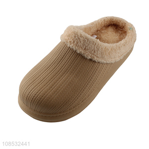 Good quality women winter slippers slip-on indoor house slippers