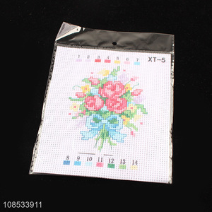 Wholesale hand embroidery cross stitch kits for adults and beginners
