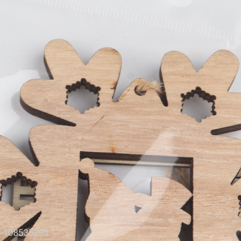 High quality wooden Christmas tree ornaments holiday decorations