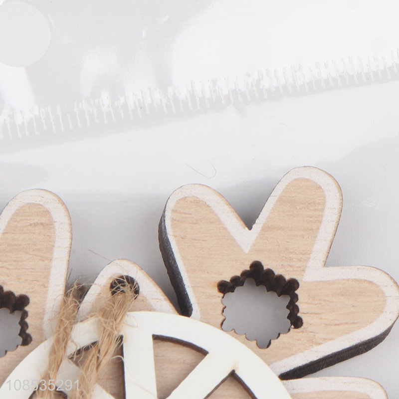 High quality wooden Christmas tree ornaments holiday decorations