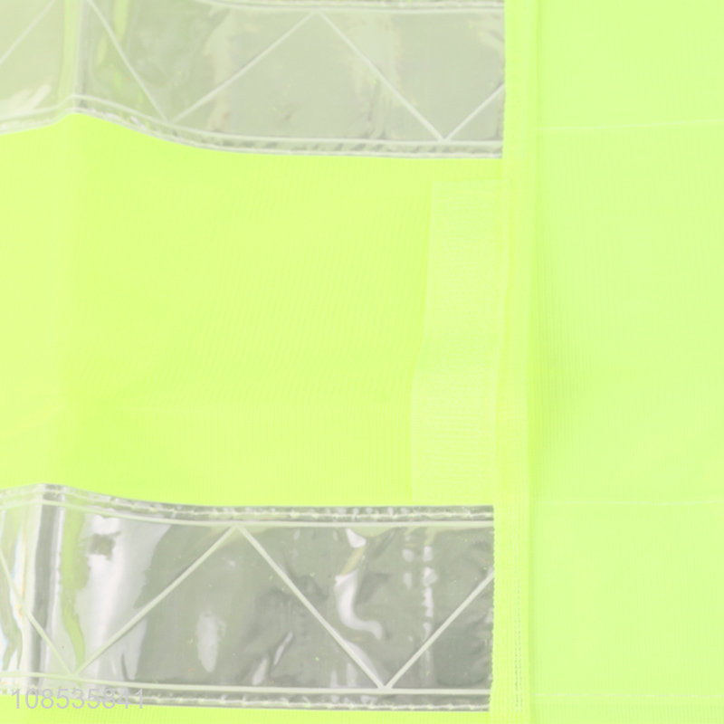 Wholesale cheap high visibility safety vest with reflective strips