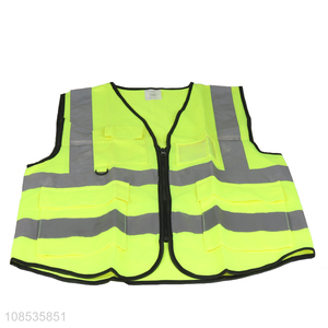 Good quality reflective safety vest construction vest for adults
