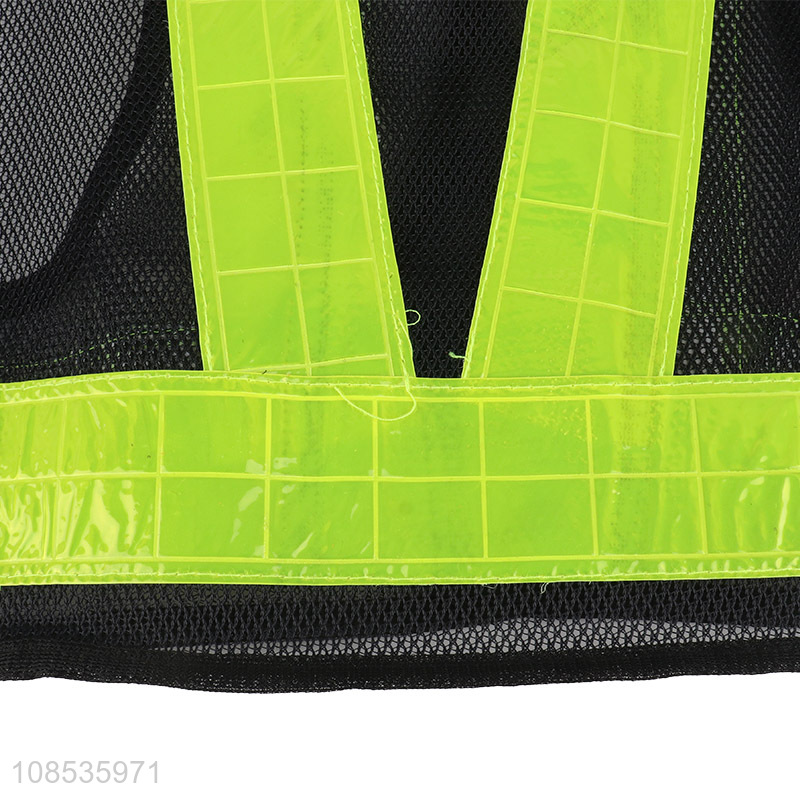 Wholesale multipurpose high visibility reflective strips safety vest