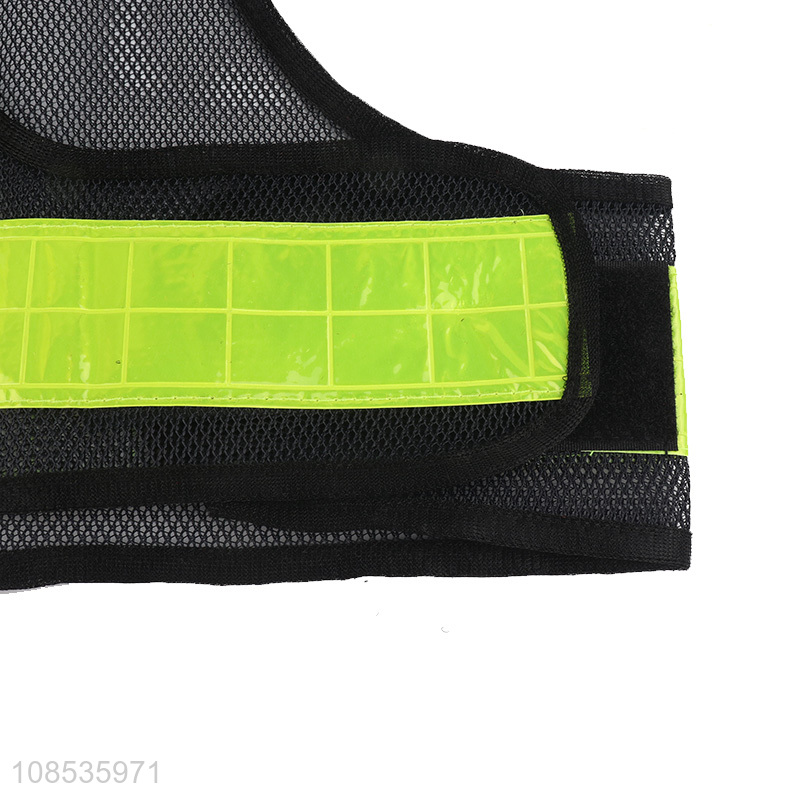 Wholesale multipurpose high visibility reflective strips safety vest