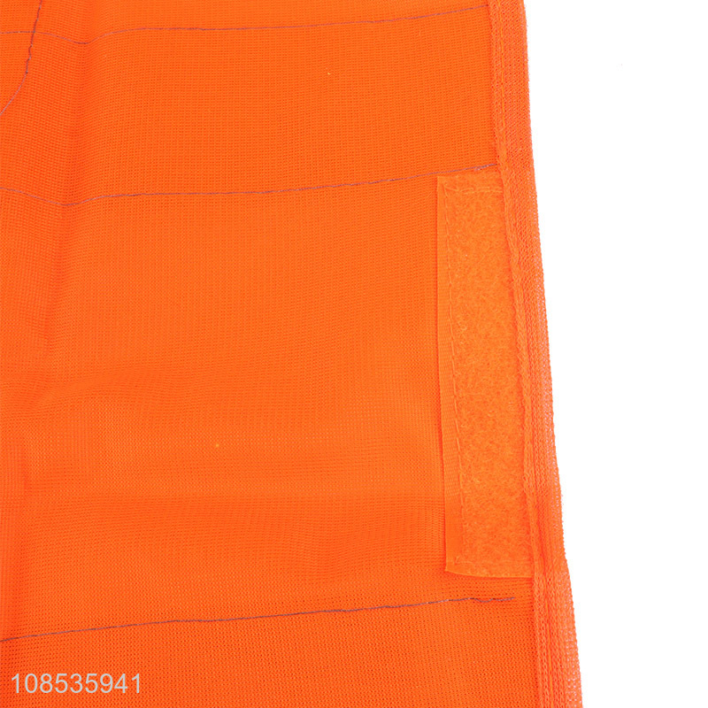 Custom high visibility reflective safety vest for men and women
