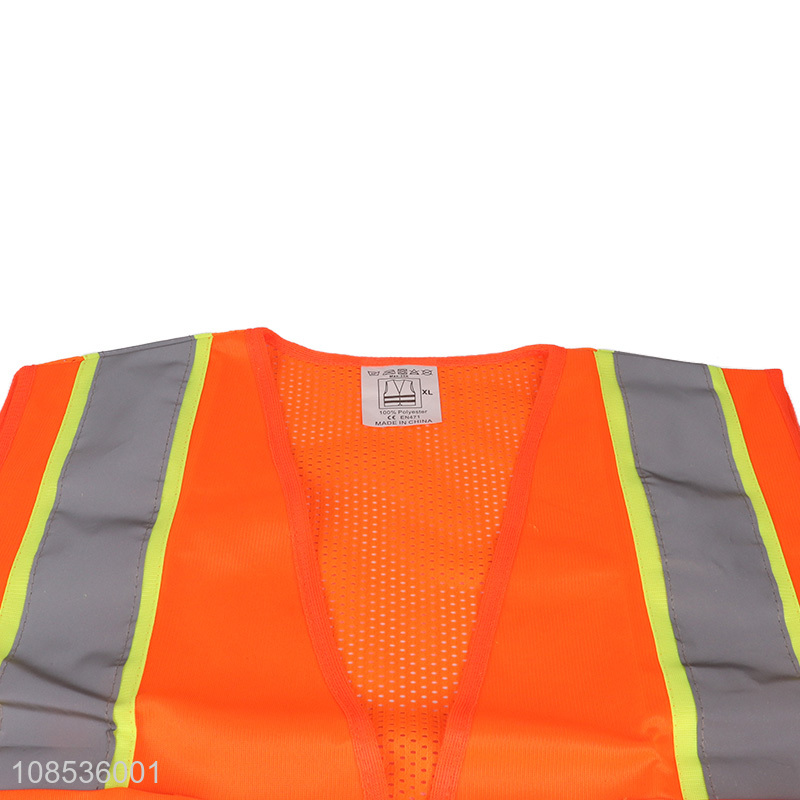 High quality construction work cycling runner reflective safety vest