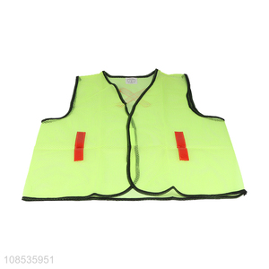 High quality mesh reflective safety vest for construction road safety