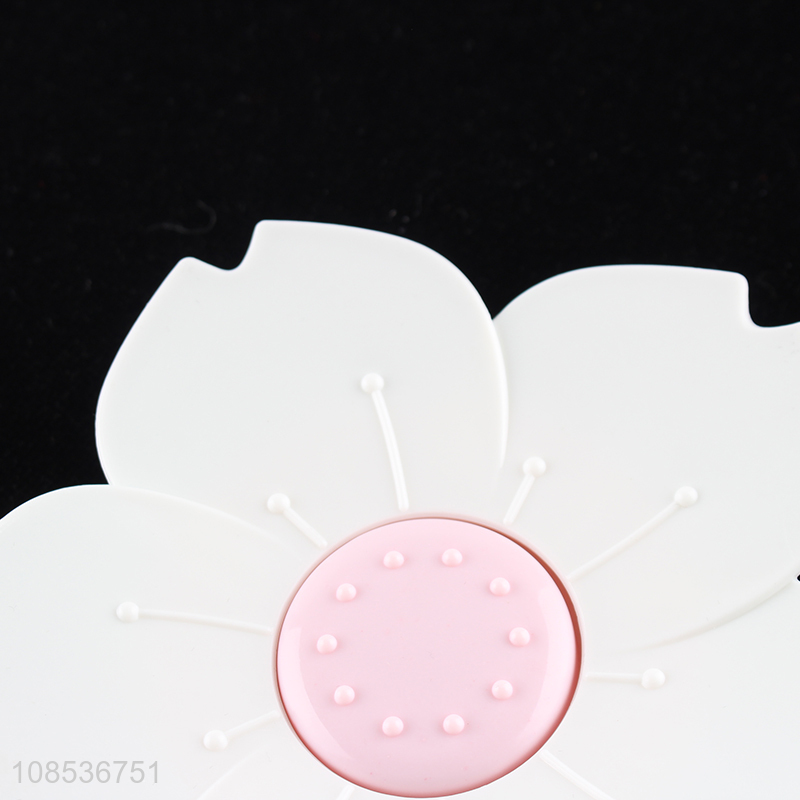 New product flower shaped plastic soap holder plastic soap dish