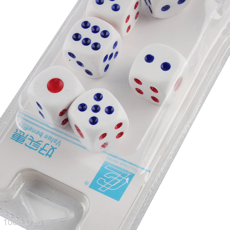 Most popular 6pieces gambling games dice set for party