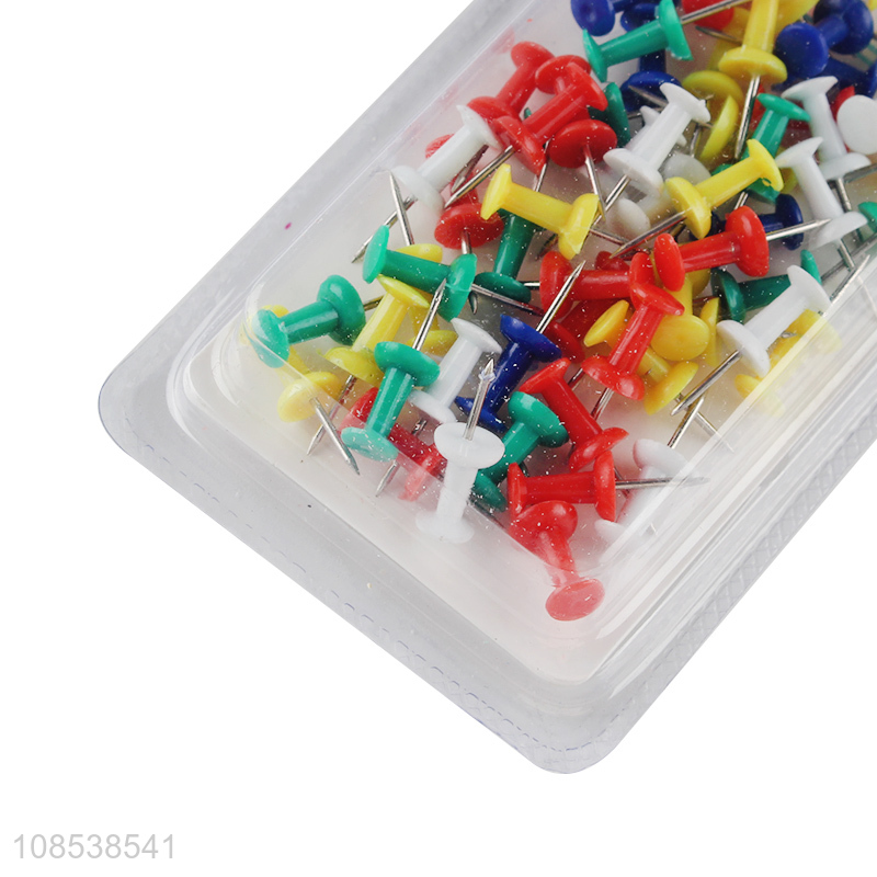 Good quality plastic head thumbtacks for cork board wall hangings