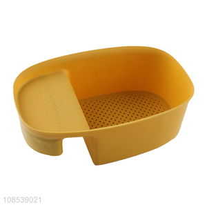 Wholesale plastic sink colander strainer for washing vegetable fruit