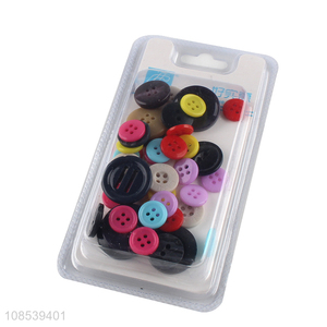 Factory price colourful garment accessories button