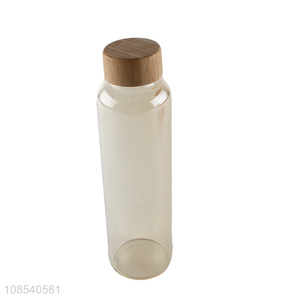 Factory supply 500ml portable glass water bottle for sale