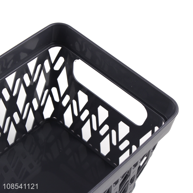 Low price plastic large capacity storage basket for sale