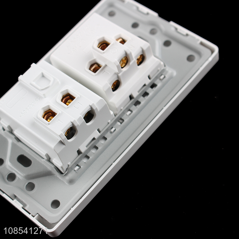 Wholesale PC material USA standard electric wall switch and socket